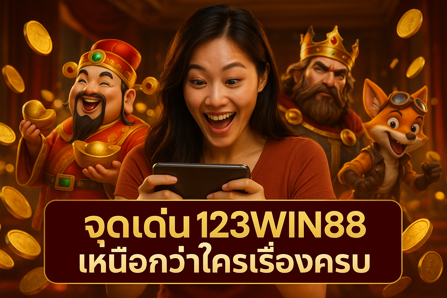 จุดเด่น 123WIN88 เหนือกว่าใครเรื่องครบ