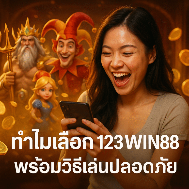 ทำไมเลือก 123WIN88 พร้อมวิธีเล่นปลอดภัย