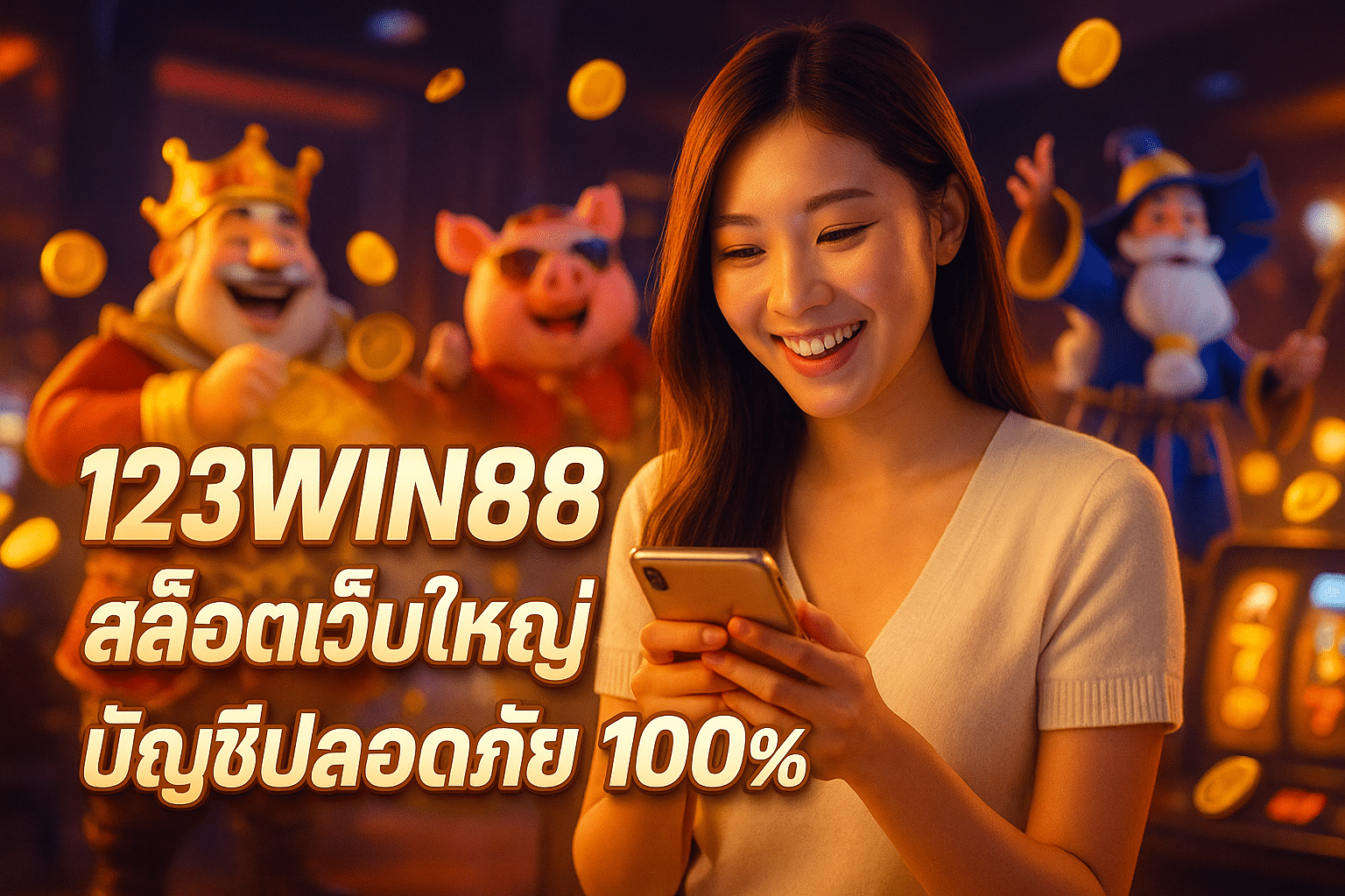 123WIN88 สล็อตเว็บใหญ่ บัญชีปลอดภัย 100%