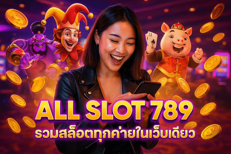 ALL SLOT 789 รวมสล็อตทุกค่ายในเว็บเดียว