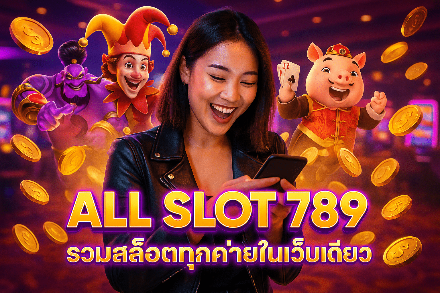 ALL SLOT 789 รวมสล็อตทุกค่ายในเว็บเดียว