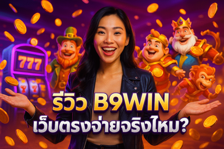 รีวิว B9WIN เว็บตรงจ่ายจริงไหม?